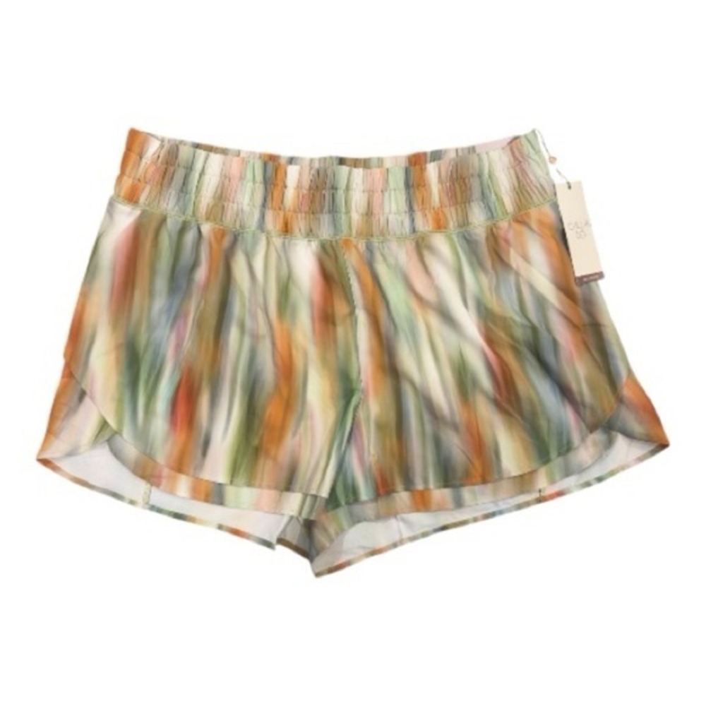 CALIA Women's Hi-Rise Step Up Performance Shorts | Filtered Flora Multi | 1X